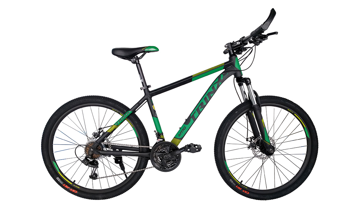 Фотография Велосипед Trinx M116 26" (2019) 2019 Черно-зеленый
